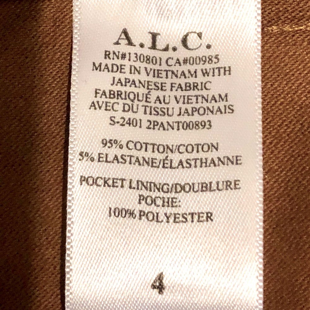 “NEW” A.L.C. Emily Pant - Picture 6 of 6